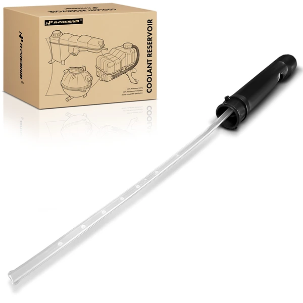 Radiator Coolant Reservoir Pipe with Cap for 2010-2015 Chevrolet Camaro