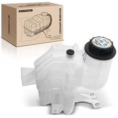 Engine Coolant Expansion Tank with Cap
