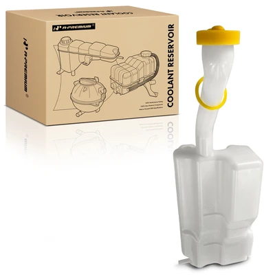Engine Coolant Recovery Reservoir Tank with Cap