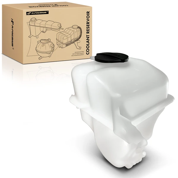 Engine Coolant Reservoir with Cap for 2006-2010 Hyundai Sonata