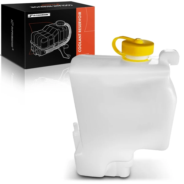 Front Coolant Reservoir with Cap for Nissan Sentra 1991-1994 NX 1991-1993 Sedan