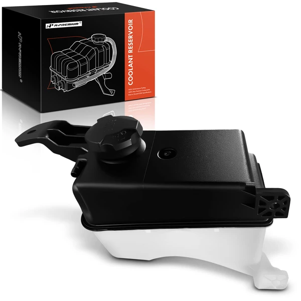 Engine Coolant Reservoir with Cap for Hyundai Santa Fe 2007-2009 Kia Sorento 2011-2015