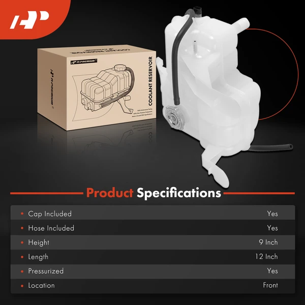 A-Premium APET0468 Engine Coolant Reservoir Front Side