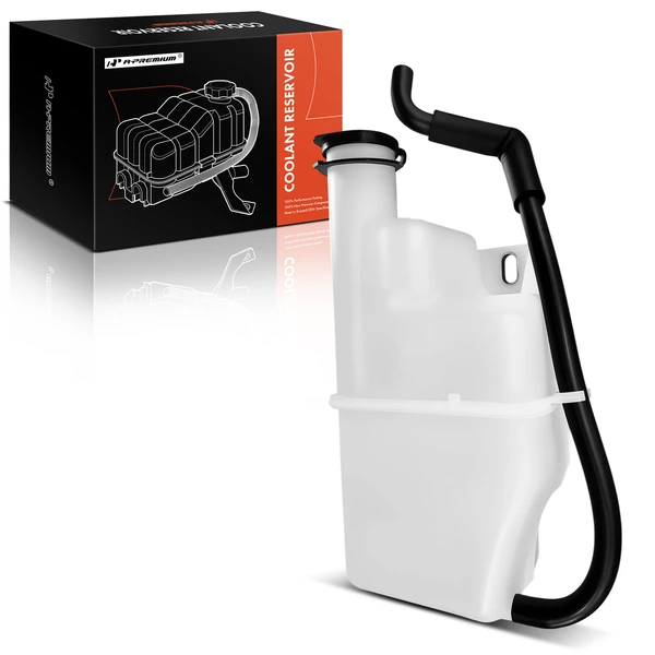 Radiator Coolant Reservoir with Cap & Hose for Mazda 2 2011-2014 1.5L