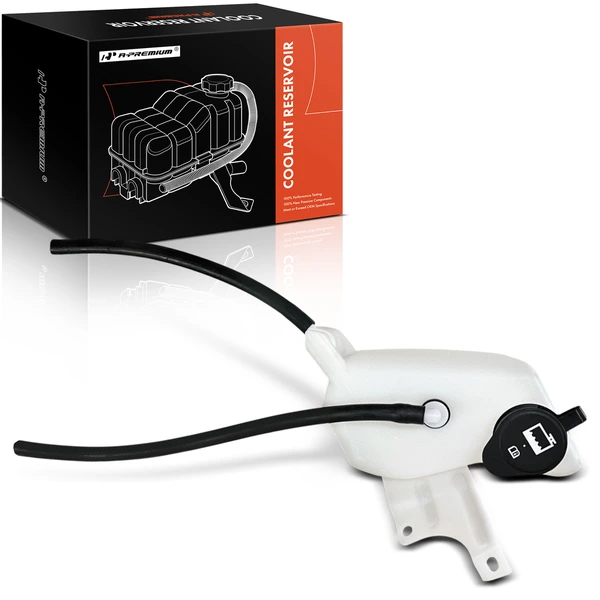 Radiator Coolant Reservoir with Cap for Chevrolet Impala Buick LaCrosse Pontiac