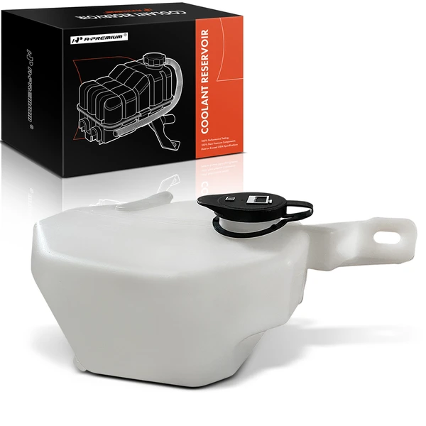 Radiator Coolant Reservoir with Cap for Buick Lucerne 2006-2011 V6 3.8L V6 3.9L