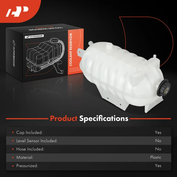 Engine Coolant Reservoir for International Harvester 8600 SBA 2005-2007 L6 10.8L