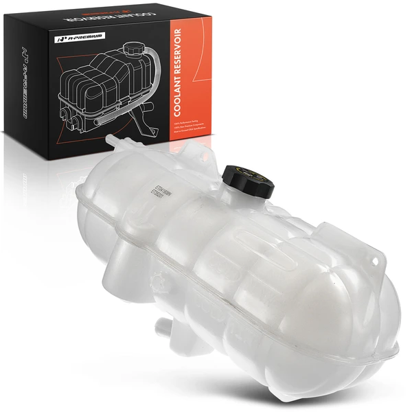 Engine Coolant Expansion Tank with Cap for 2001-2007 Freightliner Century Class