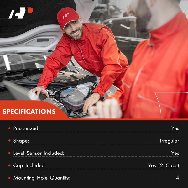 A-Premium APET0380 Engine Coolant Reservoir