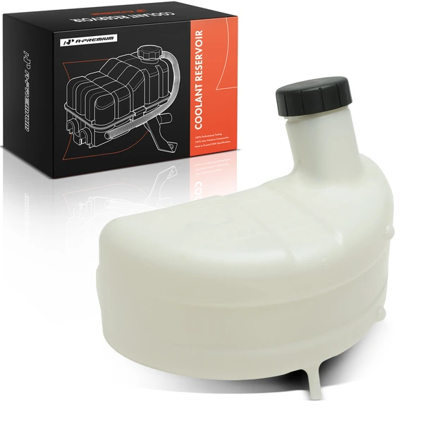 Engine Coolant Expansion Tank with Cap for 2008 Mack GU8