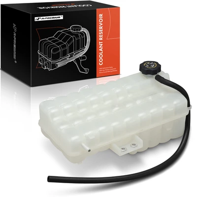 Front Engine Coolant Reservoir with Cap & Hose & Sensor