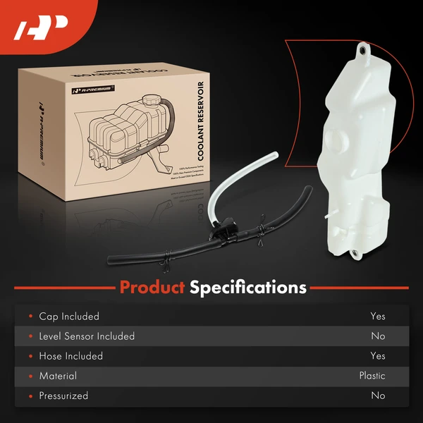 Engine Coolant Reservoir Tank with Cap & Hose for Toyota Camry Avalon Lexus ES350