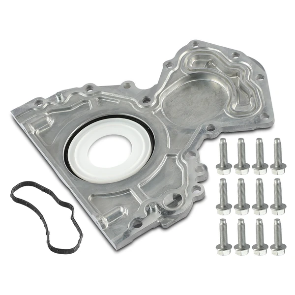 Rear Side Engine Timing Cover for 2020-2023 Chevrolet Silverado 2500 HD