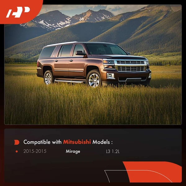 Engine Timing Cover for Mitsubishi Mirage 2015 L3 1.2L GAS Naturally Aspirated