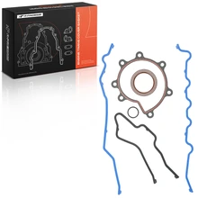Front Seal Timing Cover Gasket Set with Crankshaft Front Seal for 2000-2005 Lincoln LS