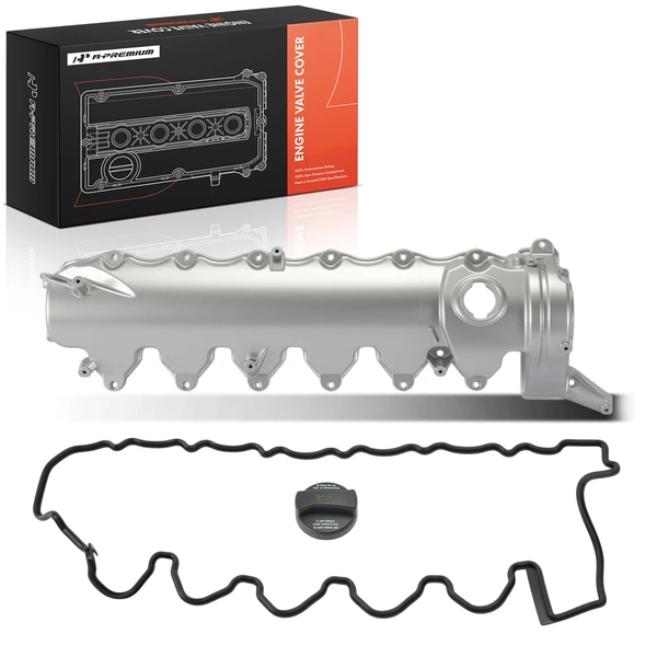 Passenger Engine Valve Cover with Gasket for 2005-2013 Mercedes-Benz S65 AMG