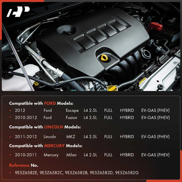 Engine Valve Cover with Cap & Gasket for Ford Escape 2013-2019 Fusion 2013-2020