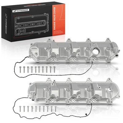 2 Pcs Engine Valve Cover Set
