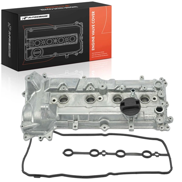 Engine Valve Cover with Gasket & Cap for Nissan Versa 2012-2019 Versa Note 2014-2019