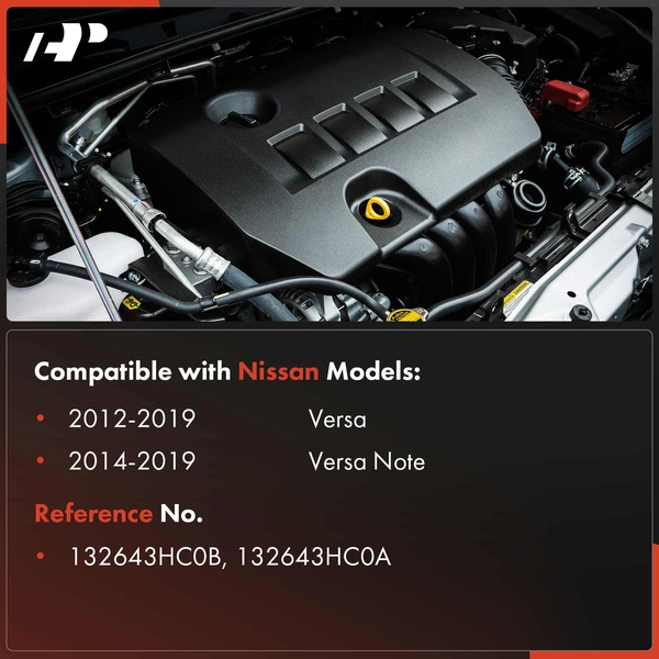 Engine Valve Cover with Gasket & Cap for Nissan Versa 2012-2019 Versa Note 2014-2019