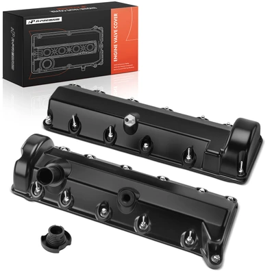 2 Pcs Driver & Passenger Engine Valve Cover