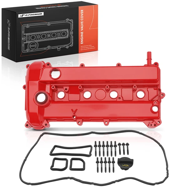 Aluminum Engine Valve Cover with Gasket & Cap for Mazda 3 5 6 CX-7 2.0L 2.3L 2.5L