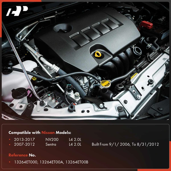 Red Engine Valve Cover with Bolts for Nissan Sentra 2007-2012 NV200 2013-2017