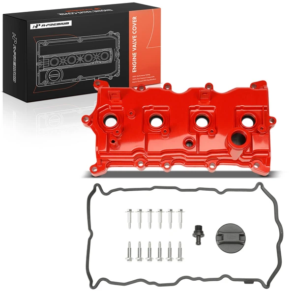 Engine Valve Cover with Gasket & Cap for 2007-2012 Nissan Sentra