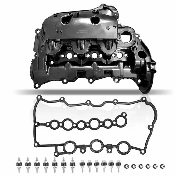 Driver Engine Valve Cover with Gasket for Land Rover Range Rover Sport LR4 3.0L