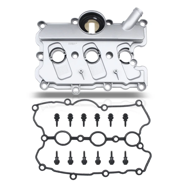 Driver Engine Valve Cover with Gasket for 2009-2014 Audi A4 Quattro