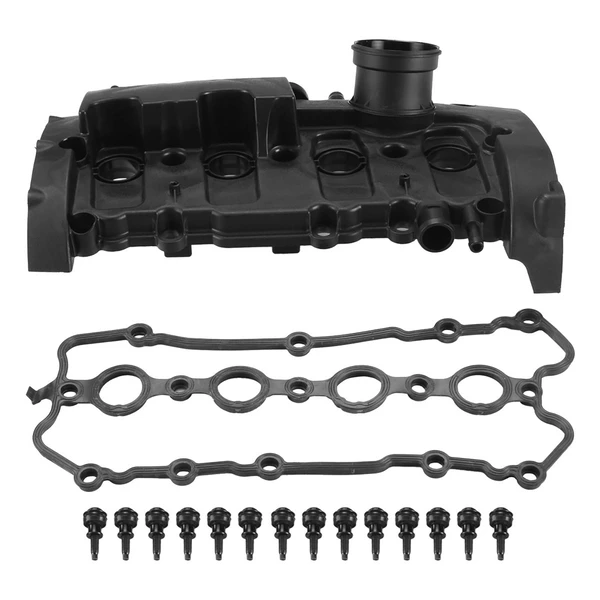 Engine Valve Cover with Gasket for 2006-2008 Volkswagen Jetta