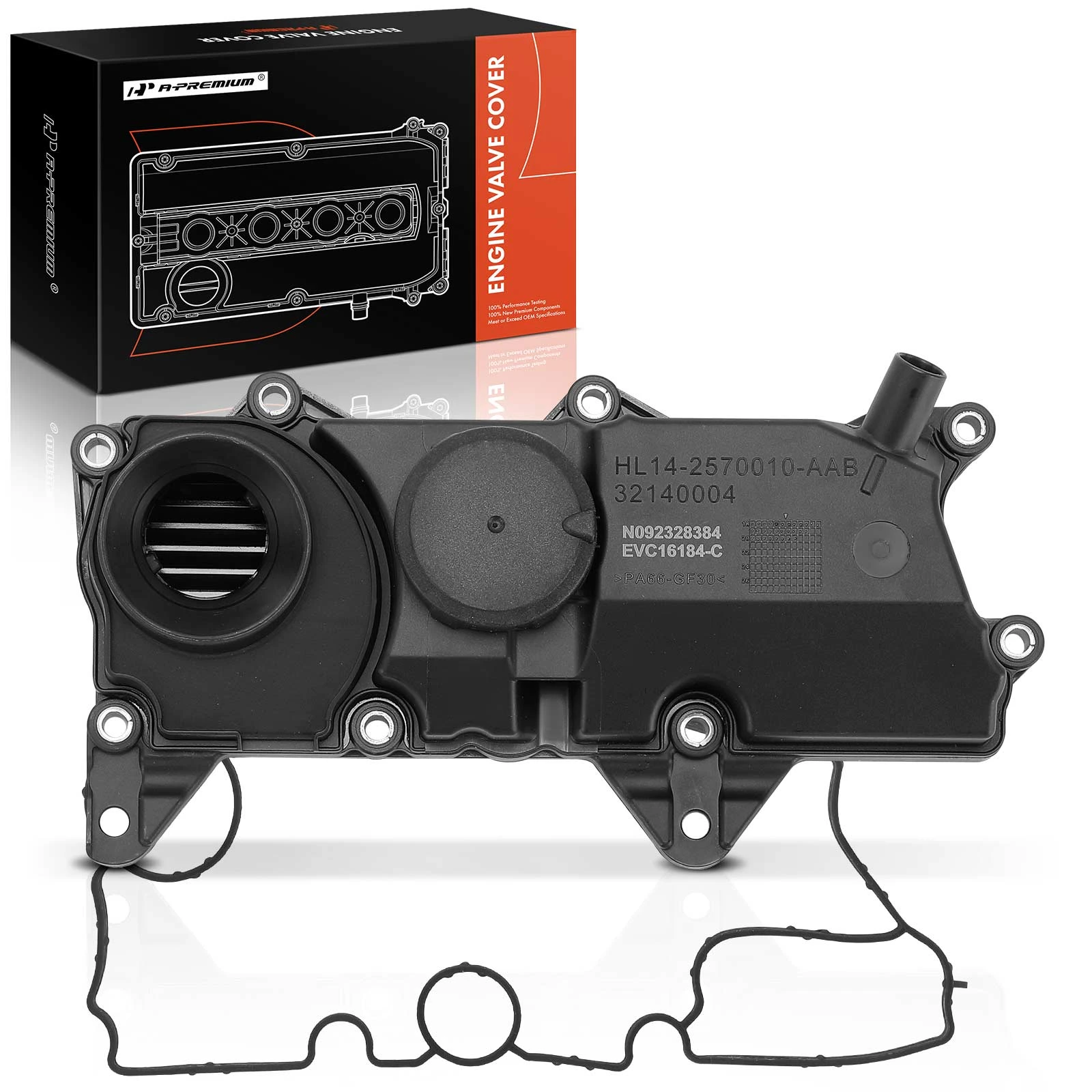 The A-premium Engine Valve Cover with Gasket for Volvo S60 2015-2023 V60 XC60 XC70 S80 XC90 Image 