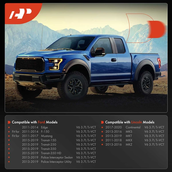 Driver Engine Valve Cover with Gasket for Ford Edge F-150 Transit-150 Lincoln