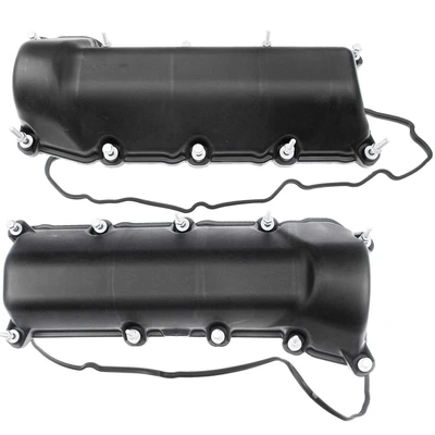 2 Pcs Driver & Passenger Engine Valve Cover with Gasket