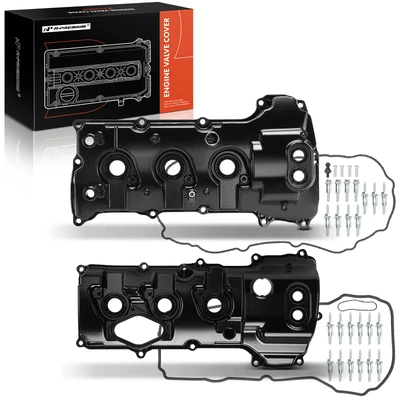 2 Pcs Driver & Passenger Engine Valve Cover