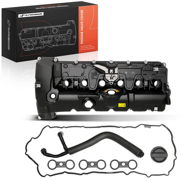 Engine Valve Cover with Gasket & Bolts & PCV House for BMW E90 E91 328i