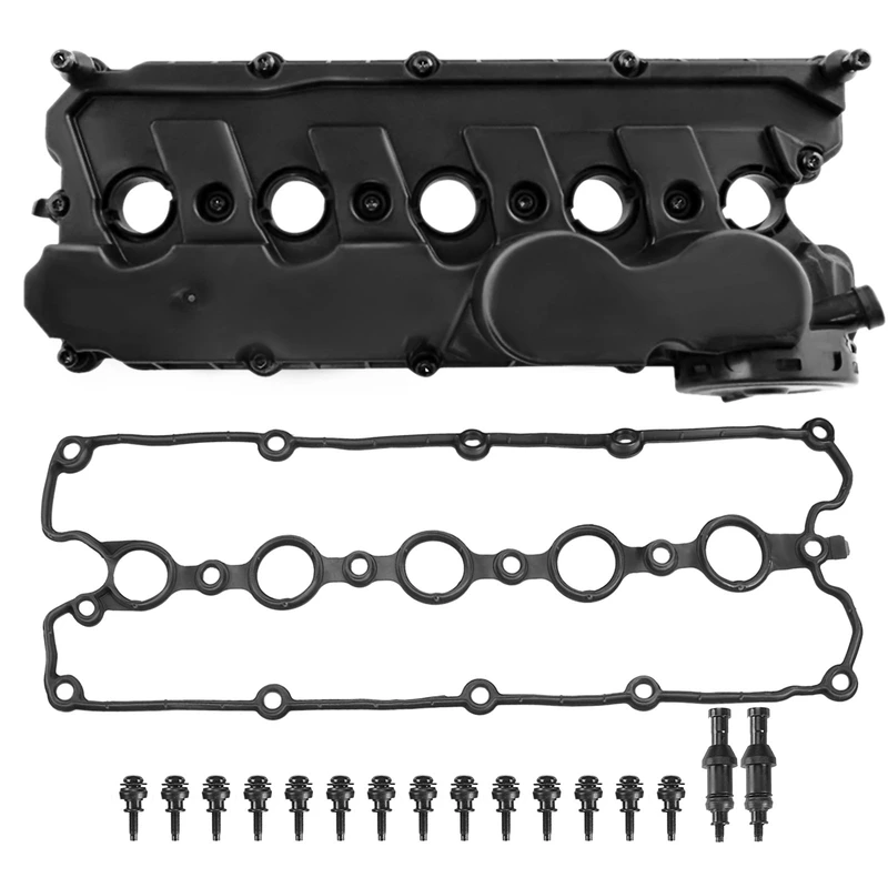 Engine Valve Cover with Gasket for VW Passat Jetta Beetle Golf Rabbit