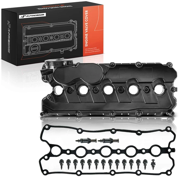 Engine Valve Cover with Gasket for 2012-2018 Volkswagen Passat