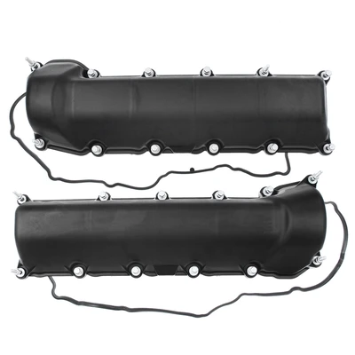2 Pcs Driver & Passenger Engine Valve Cover with Gasket
