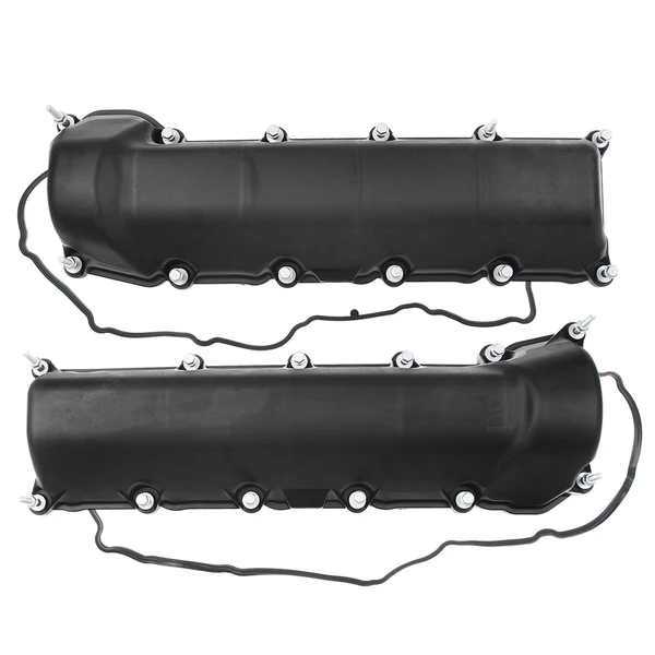 2 Pcs Driver & Passenger Engine Valve Cover with Gasket for 1999-2007 Jeep Grand Cherokee