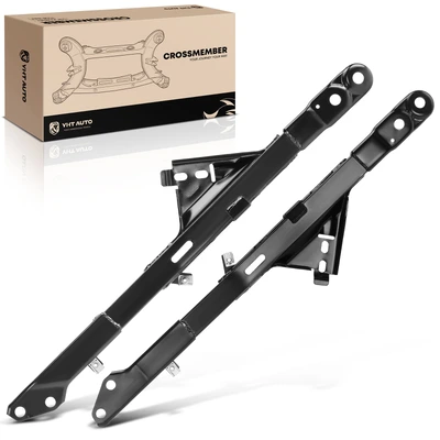 2 Pcs Front Driver & Passenger Crossmember Bracket Brace