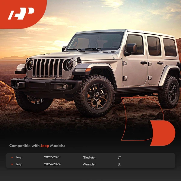 Front Axle Housing for Jeep Wrangler 2024 Gladiator 2022-2023