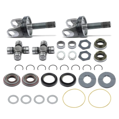 22 Pcs Front Axle Shaft Seal & Bearing Kit