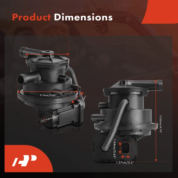 Fuel Vapor Leak Detection Pump for Mini Cooper R50 R52 R53 R56 2005-2008 L4 1.6L