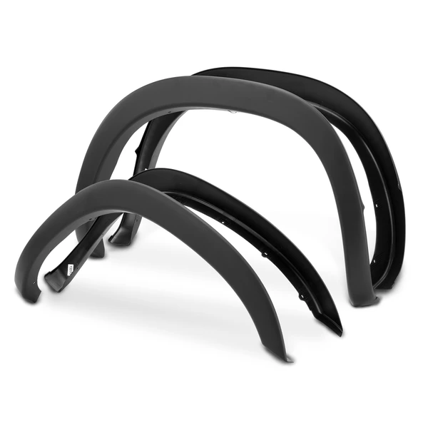 4 Pcs Front & Rear Factory Style Textured Fender Flares for Dodge Ram 1500 2500