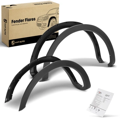 Front & Rear Factory Shiny Fender Flare | 5.5FT 6.5FT 8FT Bed