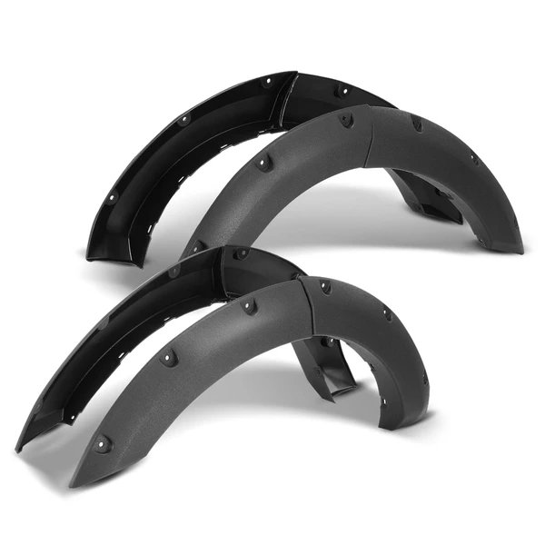Front & Rear Pocket Textured Fender Flares for 2021-2023 Ford Bronco Sport