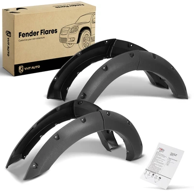 Front & Rear Pocket Textured Fender Flares