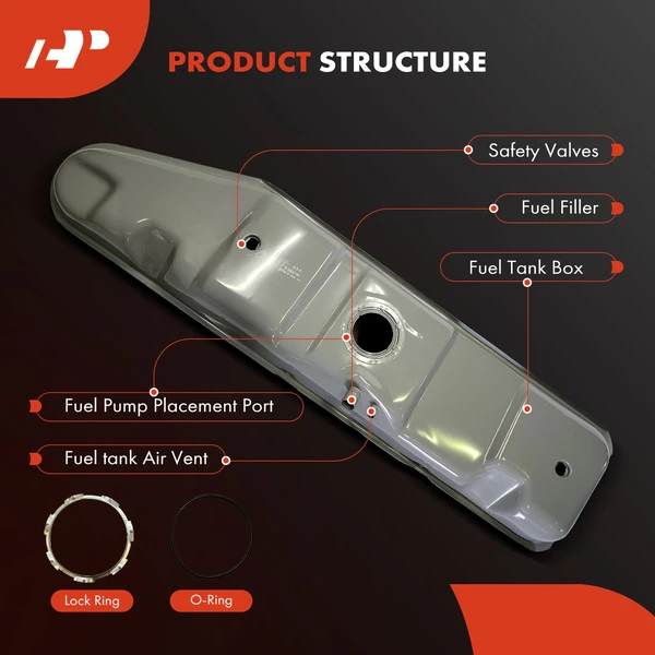 35 Gallon Fuel Tank for Ford E150 E350 Econoline Club Wagon E250 Econoline 92-96