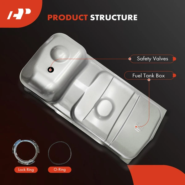 12.5 Gallon Fuel Tank for Ford Mustang Mercury Capri 1979-1981